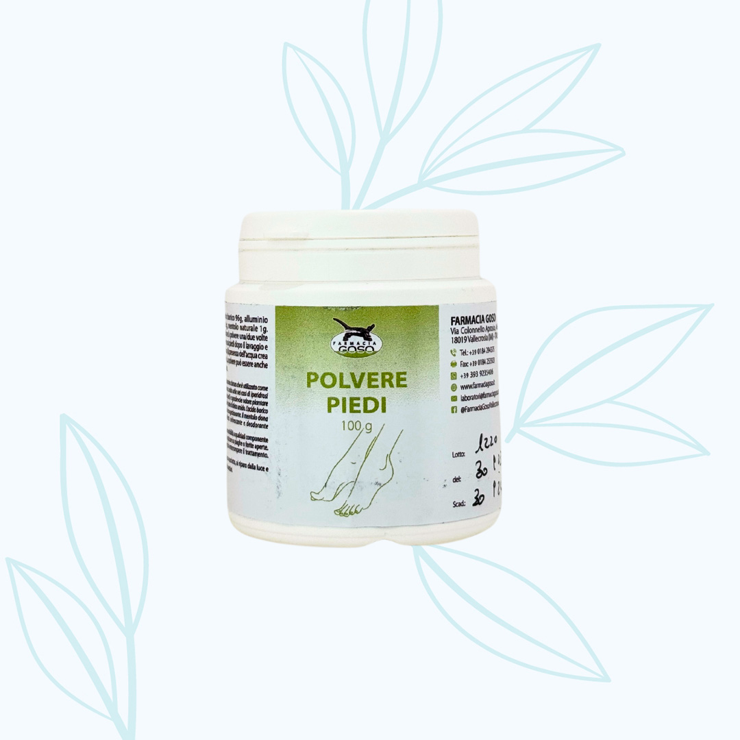 Polvere piedi 100 gr